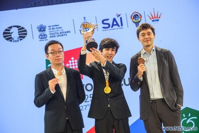 2025国际棋联男子世界杯 韦奕憾负辛达洛夫获亚军