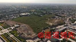 中乌考古人员发现库瓦古城早期城墙